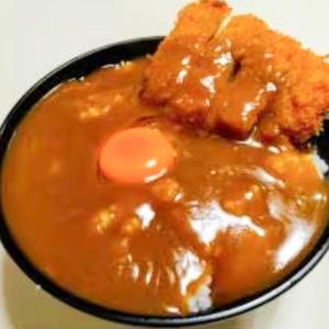 カツカレー丼