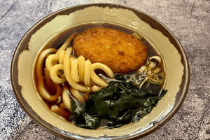 コロッケうどん