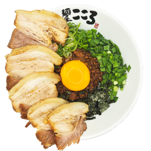 麺屋こころ人気No.3 肉まみれハーフ台湾まぜそば【追い飯無料】