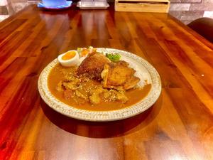スパイシーチキンカレー＆ジャークチキン