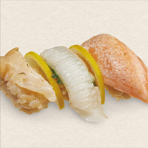 塩炙り三貫盛
