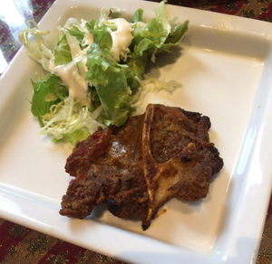 タンドリーチキン(2個) (Tandoori chicken)