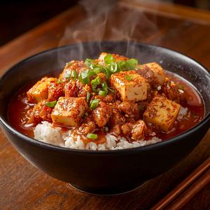 痺辛 麻婆丼