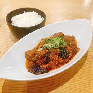 麻婆茄子定食