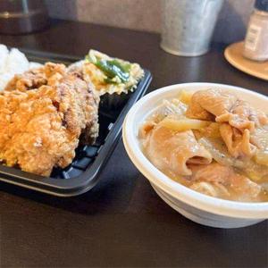 【人気No.2】唐揚げ・もつ煮弁当