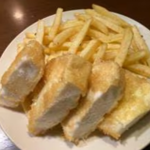 チーズはんぺんフライ＆ポテト