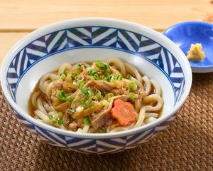 甘辛牛肉ぶっかけうどん（冷）