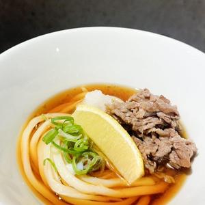 肉ぶっかけうどん