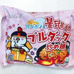 カルボブルダック炒め麺(ピンク袋)Carbo Fried chicken noodles SAMYANG 博拉火面