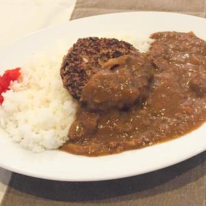 ハンバーグカレーライス