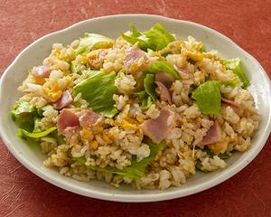 ベーコンレタス炒飯