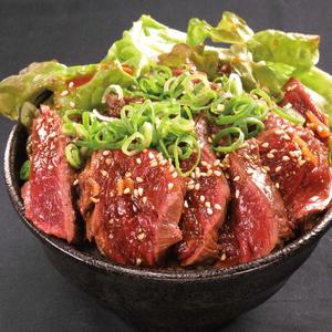ハラミステーキ丼