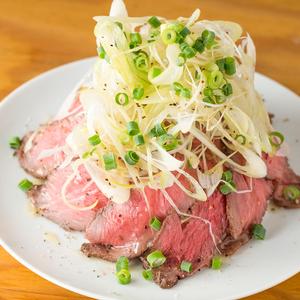 ねぎ塩ローストビーフ丼