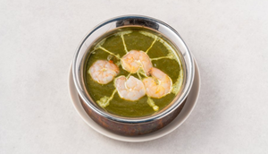 ほうれん草エビカレー Sag Prawn Curry