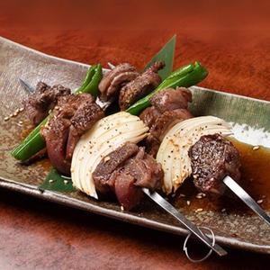 エゾ鹿肉串焼き
