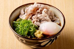 肉たまカレーうどん