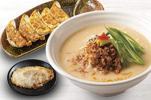 西京味噌らーめん+炙りチャーシュー1枚+餃子