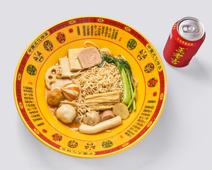 肉団子マーラータン ドリンク付き