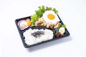 お肉ふわふわ生姜焼き弁当 ~目玉焼きのせ～
