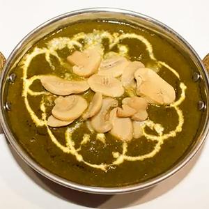 ほうれん草きのこカレー horeso mushroom curry