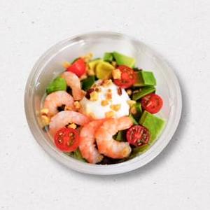 エビアボカドのサラダ Shrimp and avocado salad