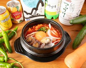 純豆腐チゲ  soft tofu soup