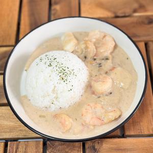 極・白カレー【シーフード】