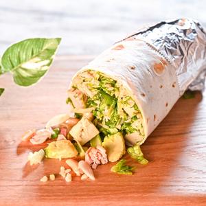 【美肌効果】サーモン・リッチサラダブリトー 【Beautiful Skin Effect】 Salmon Rich Salad Burrito