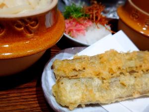 冷つけ ごぼう天うどん