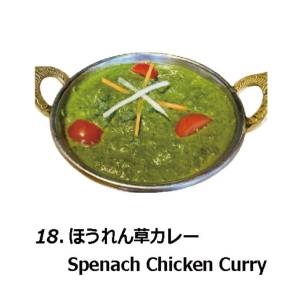 ほうれん草カレー Spenach Chicken Curry