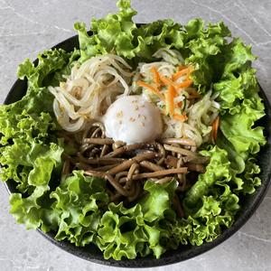 シンプル5種ナムルビビンバ Simple 5 kinds of Namul Bibimbap