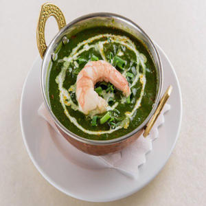 サグプラウンカレー Sag Prown Curry