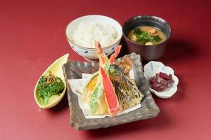 天麩羅定食 大盛り