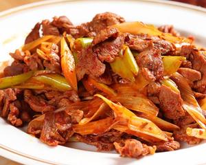 ラムの中国香辛料炒め