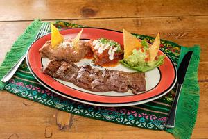 カルネ・アサダ・ア・ラ・タンピケーニャ (トルティーヤ4枚付)/CARNE ASADA A LA TAMPIQUENA