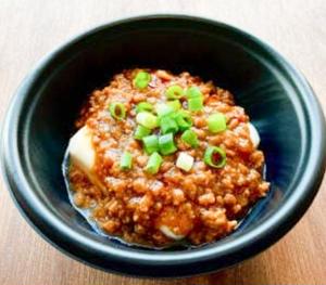 肉みそ豆腐