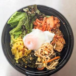 角煮ビビンバ丼