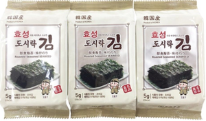 【ヒョソン】 弁当用のり 5g×3袋