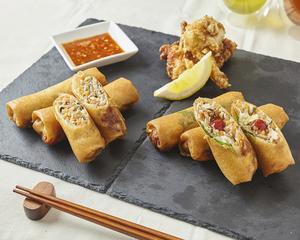 東京はるまき＆から揚げセットA