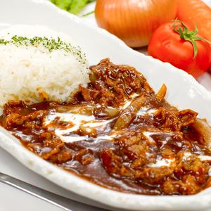 牛肉と玉ねぎの淡いブラウンのルゥのZU-DON