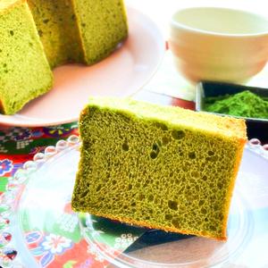 わらびもち屋のシフォンケーキ1カット(抹茶)