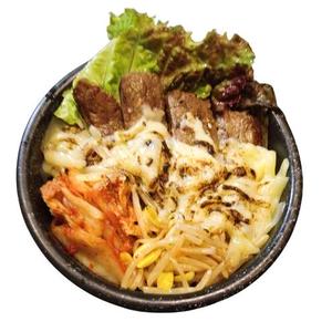 ハラミチーズ丼
