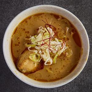 つけ蕎麦 豆乳