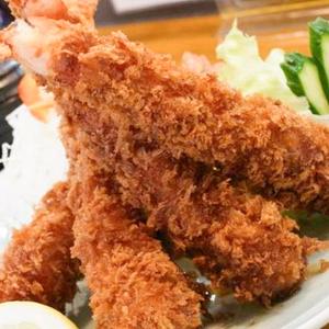 天然大海老フライ定食 3本