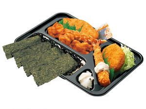 本家かまどや スペシャルのり・カラ弁当