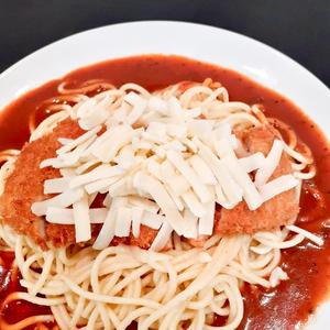チーズとんかつあんかけスパ