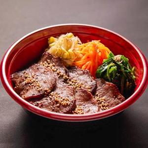 牛タン塩丼  ご飯大盛り Salted Beef Tongue Bowl (Large Rice)
