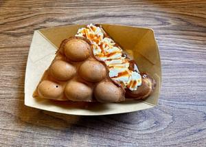 コーヒー生地+生クリーム+キャラメルソース