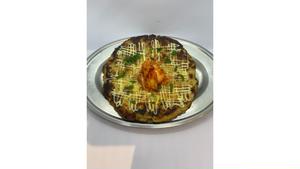 【ハーフサイズ】チーズマヨチヂミ(4枚入り)(Half size Korean Pancake with Cheese and Mayonnaise)