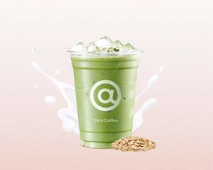 cotti coffee 抹茶オーツミルクラテ